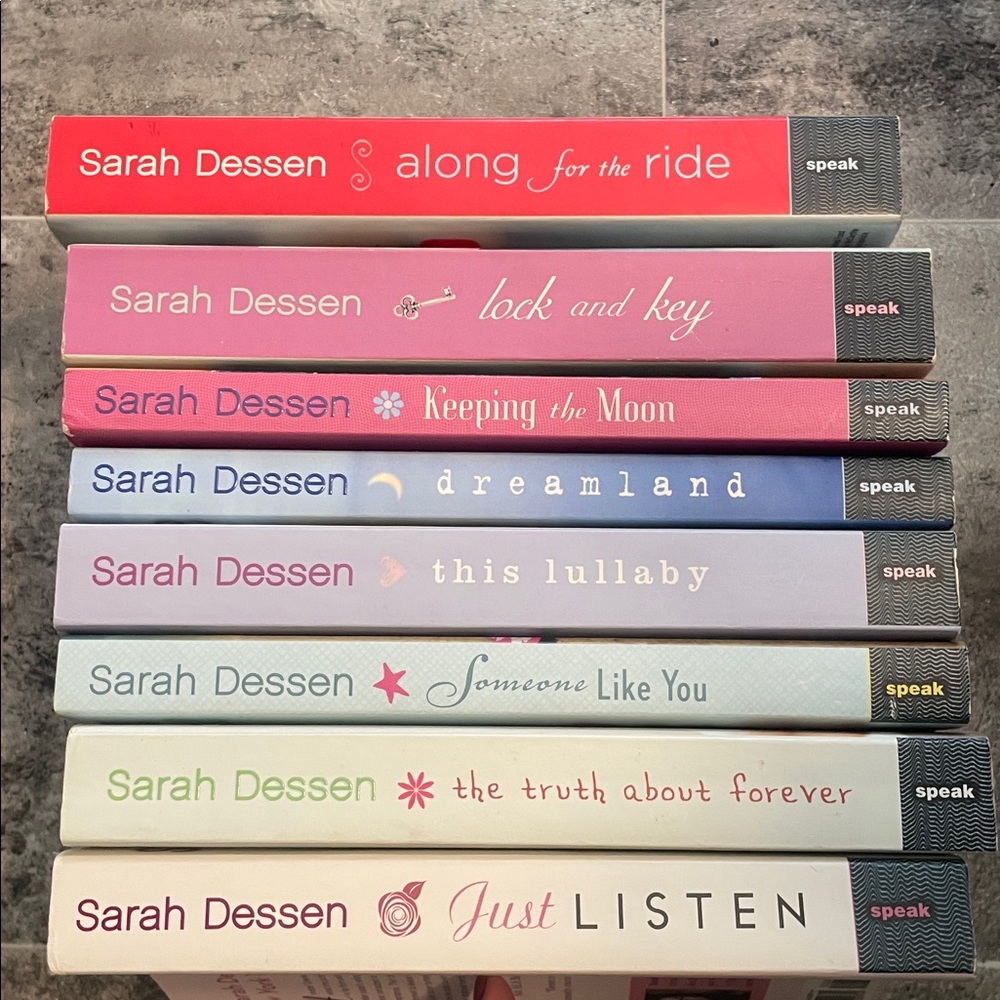 Sarah Dessen Best Selling Young Adult Novels book soft cover bundle lot - Picture 10 of 10